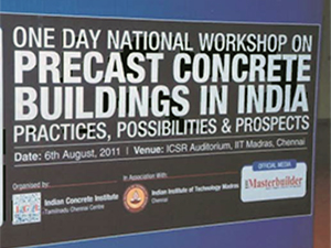 National workshop on precast concrete buildings in India