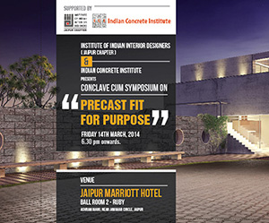 Symposium on precast concrete - Jaipur